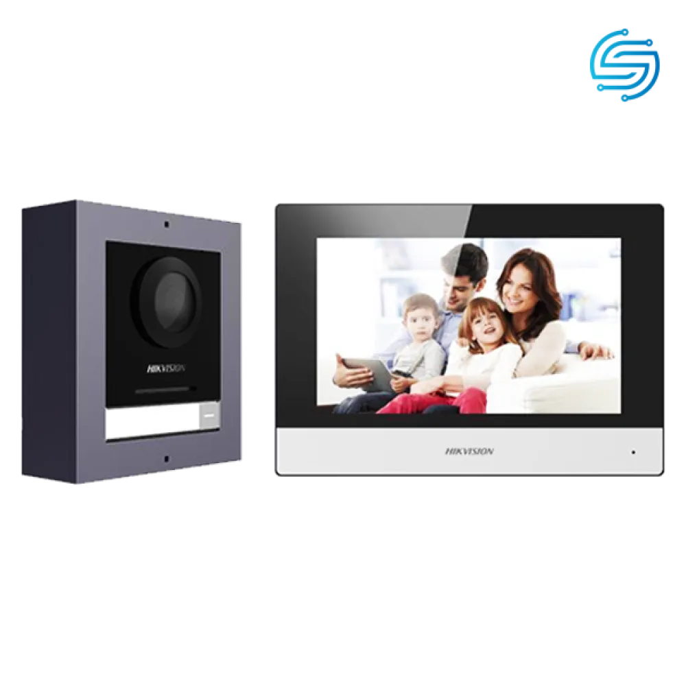 21175b12 ab58 47e0 91af 04d46d132d56 1000x1000 نظام الإنتركم Hikvision IP بشاشة 7 بوصات مع تحكم في الأبواب