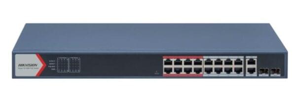 سوتش من  HIKVISION  مداخل 16 طاقة ذاتية - 10/100